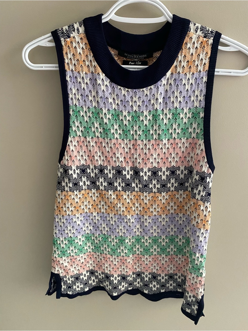 Scotch & Soda Pastel Knit Top